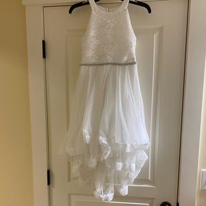 White Speechless Layered Dress (Girls)